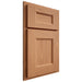 Shiloh Cabinetry Partial Overlay Aspen Cherry Plain Cut Natural Door