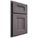 Shiloh Cabinetry Partial Overlay Aspen Hickory Plain Cut Cadet Door