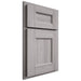 Shiloh Cabinetry Partial Overlay Aspen Hickory Plain Cut Stratus Door