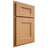 Shiloh Cabinetry Partial Overlay Aspen Maple Plain Cut Golden Door