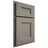 Shiloh Cabinetry Partial Overlay Aspen Maple Plain Cut Thyme Door