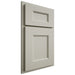 Shiloh Cabinetry Partial Overlay Aspen Paintable Clary Sage Door