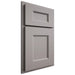 Shiloh Cabinetry Partial Overlay Aspen Paintable Dovetail Gray Door