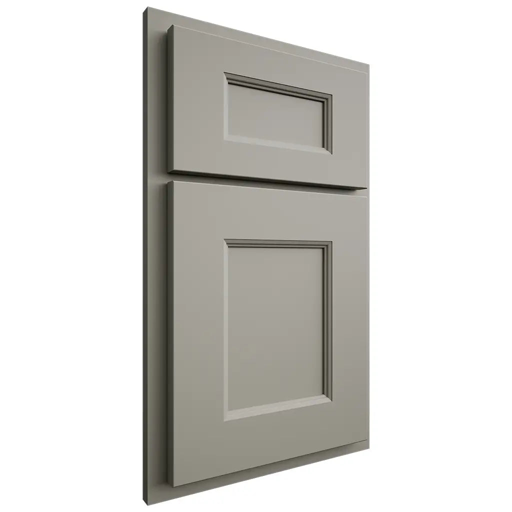 Shiloh Cabinetry Partial Overlay Aspen Paintable Evergreen Fog Door