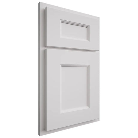 Shiloh Cabinetry Partial Overlay Aspen Paintable Polar Door