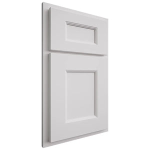 Shiloh Cabinetry Partial Overlay Aspen Paintable Pure White Door