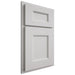 Shiloh Cabinetry Partial Overlay Aspen Paintable Repose Gray Door