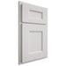 Shiloh Cabinetry Partial Overlay Aspen Paintable Soft White Door