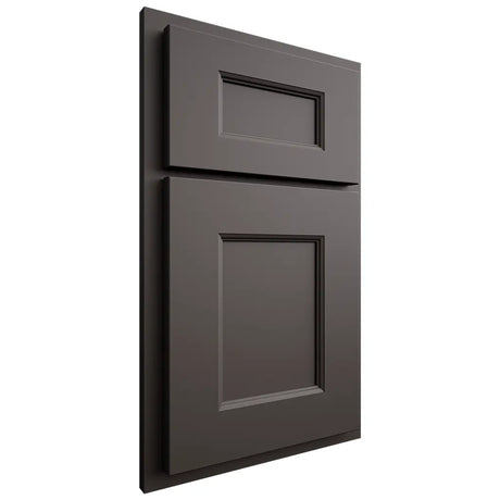 Shiloh Cabinetry Partial Overlay Aspen Paintable Urbane Bronze Door