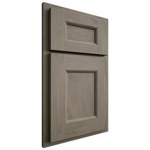 Shiloh Cabinetry Partial Overlay Aspen Poplar Plain Cut Sterling Door