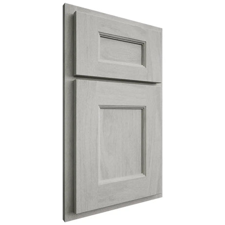 Shiloh Cabinetry Partial Overlay Aspen Poplar Plain Cut Stratus Door