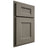 Shiloh Cabinetry Partial Overlay Aspen Poplar Plain Cut Thyme Door
