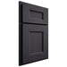 Shiloh Cabinetry Partial Overlay Aspen White Oak Plain Cut Harbor Door