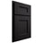 Shiloh Cabinetry Partial Overlay Aspen White Oak Quarter Sawn Espresso Door
