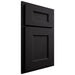 Shiloh Cabinetry Partial Overlay Aspen White Oak Quarter Sawn Espresso Door