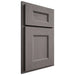 Shiloh Cabinetry Partial Overlay Aspen White Oak Quarter Sawn Flagstone Door
