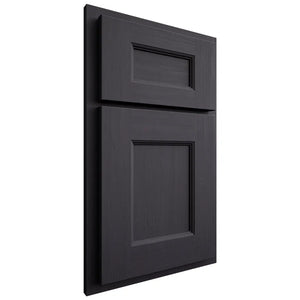 Shiloh Cabinetry Partial Overlay Aspen White Oak Quarter Sawn Harbor Door
