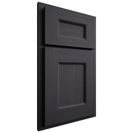 Shiloh Cabinetry Partial Overlay Aspen White Oak Quarter Sawn Harbor Door
