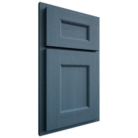 Shiloh Cabinetry Partial Overlay Aspen White Oak Quarter Sawn Hudson Door