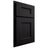 Shiloh Cabinetry Partial Overlay Aspen White Oak Quarter Sawn Ink Door