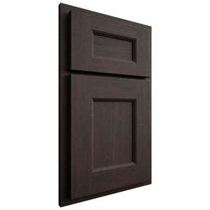 Shiloh Cabinetry Partial Overlay Aspen White Oak Quarter Sawn Morel Door