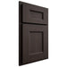 Shiloh Cabinetry Partial Overlay Aspen White Oak Quarter Sawn Morel Door