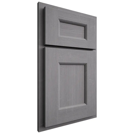 Shiloh Cabinetry Partial Overlay Aspen White Oak Quarter Sawn Sterling Door