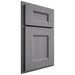 Shiloh Cabinetry Partial Overlay Aspen White Oak Quarter Sawn Sterling Door