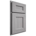 Shiloh Cabinetry Partial Overlay Aspen White Oak Quarter Sawn Stratus Door