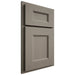 Shiloh Cabinetry Partial Overlay Aspen White Oak Quarter Sawn Thyme Door