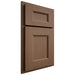 Shiloh Cabinetry Partial Overlay Aspen White Oak Rift Cut Autumn Door