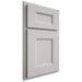 Shiloh Cabinetry Partial Overlay Aspen White Oak Rift Cut Cotton Door