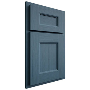 Shiloh Cabinetry Partial Overlay Aspen White Oak Rift Cut Hudson Door
