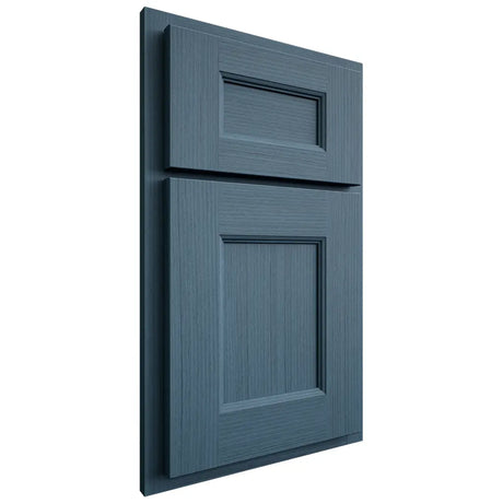 Shiloh Cabinetry Partial Overlay Aspen White Oak Rift Cut Hudson Door