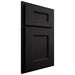 Shiloh Cabinetry Partial Overlay Aspen White Oak Rift Cut Ink Door
