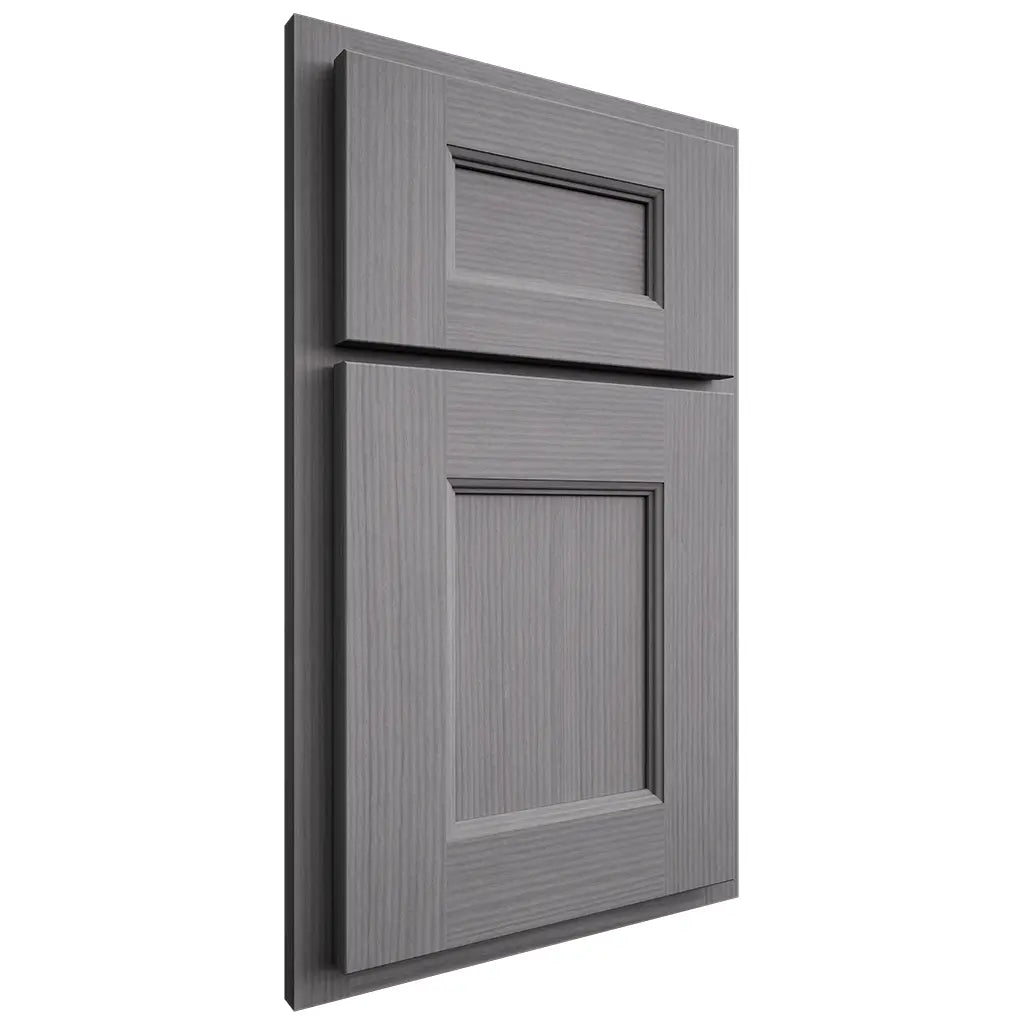 Shiloh Cabinetry Partial Overlay Aspen White Oak Rift Cut Sterling Door