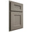 Shiloh Cabinetry Partial Overlay Aspen White Oak Rift Cut Thyme Door