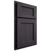 Shiloh Cabinetry Partial Overlay Beaded Century Hickory Plain Cut Harbor Door