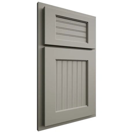 Shiloh Cabinetry Partial Overlay Beaded Century Paintable Evergreen Fog Door