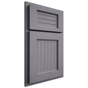 Shiloh Cabinetry Partial Overlay Beaded Century White Oak Quarter Sawn Cadet Door