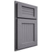 Shiloh Cabinetry Partial Overlay Beaded Century White Oak Quarter Sawn Cadet Door