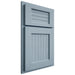 Shiloh Cabinetry Partial Overlay Beaded Century White Oak Quarter Sawn Sky Door
