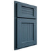 Shiloh Cabinetry Partial Overlay Beaded Century White Oak Rift Cut Hudson Door