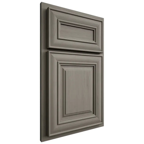 Shiloh Cabinetry Partial Overlay Bradford Alder Plain Cut Thyme Door