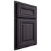 Shiloh Cabinetry Partial Overlay Bradford Hickory Plain Cut Harbor Door