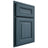 Shiloh Cabinetry Partial Overlay Bradford Hickory Plain Cut Hudson Door
