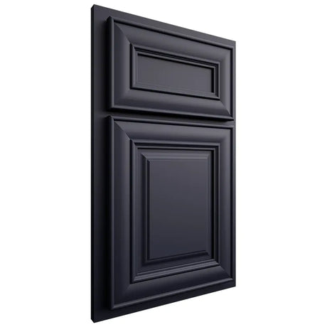 Shiloh Cabinetry Partial Overlay Bradford Paintable Hale Navy Door