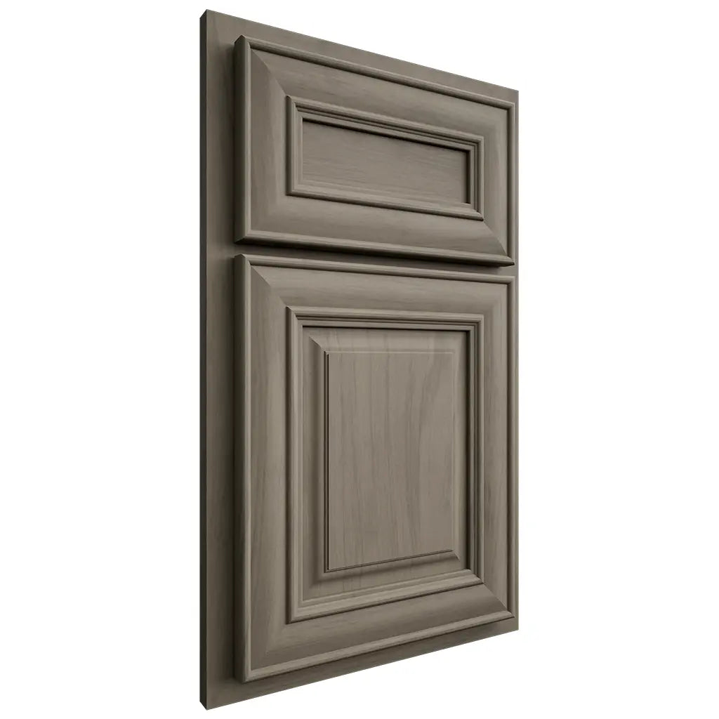 Shiloh Cabinetry Partial Overlay Bradford Poplar Plain Cut Sterling Door