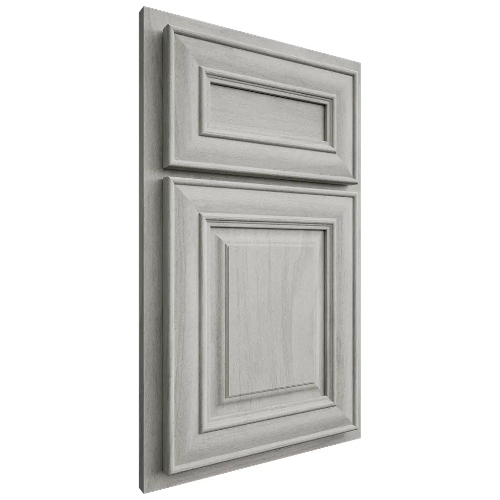 Shiloh Cabinetry Partial Overlay Bradford Poplar Plain Cut Stratus Door