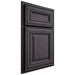 Shiloh Cabinetry Partial Overlay Bradford Red Oak Plain Cut Harbor Door